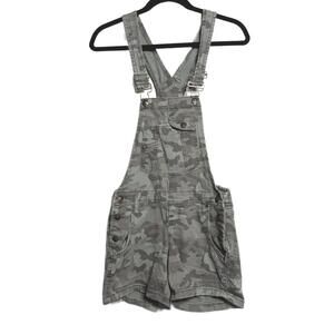 Y2K L.E.I Green Camo Overall‎ Shorts
